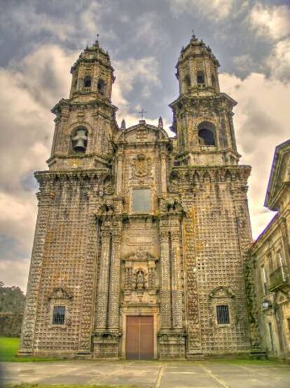 El monasterio de Santa María de Sobrado (A Coruña).