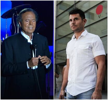 Julio Iglesias y Javier Sánchez Santos.