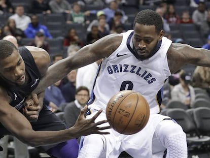 Kidd-Gilchrist y Green, en el Charlotte-Memphis.