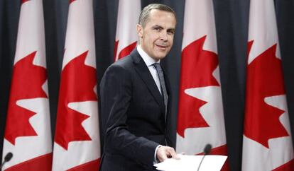 El gobernador del Banco de Canad&aacute;, Mark Carney 