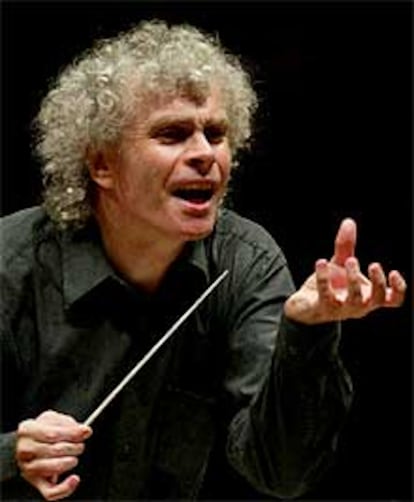 El nuevo director de la Filarmónica de Berlín, Simon Rattle.
PRIMER PLANO - ESCENA