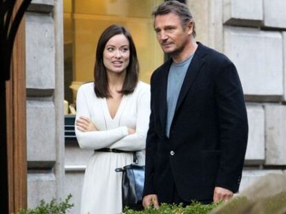 Olivia Wilde y Liam Neeson, en 'En tercera persona'