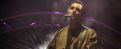 Jorge Drexler, anoche en Madrid.