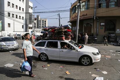 Residentes de la ciudad de Gaza comienzan la evacuación en respuesta al nuevo ultimátum de Israel, que vence este sábado.