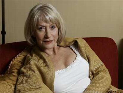 Helen Mirren, en enero pasado en California.