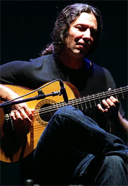 Tomatito, en la pasada Bienal de Flamenco de Sevilla.