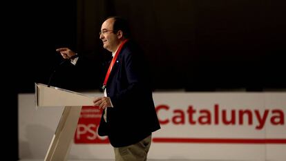 El primer secretario del PSC, Miquel Iceta.