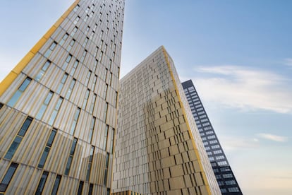 Torres de la sede del Tribunal de Justicia de la Unión Europea. Getty