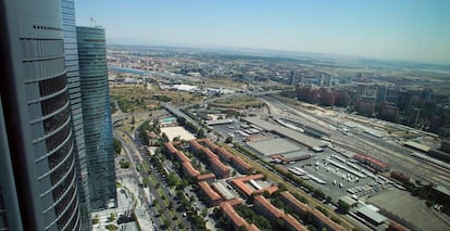 Entorno de la Estación de Chamartín en Madrid.