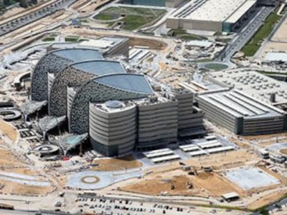 Vista aérea del hospital de Sidra.