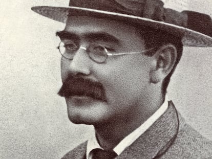 Rudyard Kipling (1865-1936), en torno a 1900.