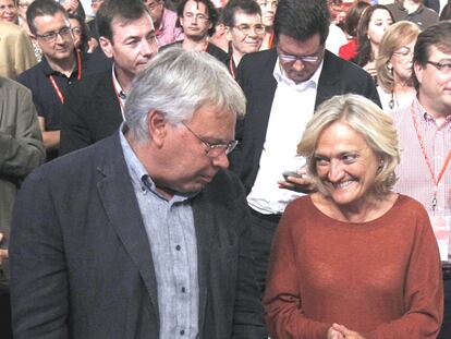 Felipe González y Pilar Goya.