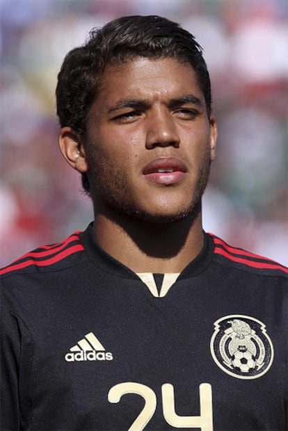 Jonathan Dos Santos, jugador de la selección de México sub 22.