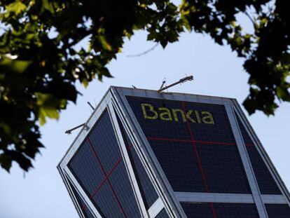 Sede operativa de Bankia en Madrid.