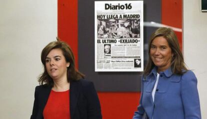 Soraya Sáenz de Santamaría Ana Mato.