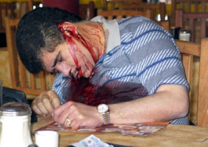 Edelio López, alias <i>El Yeyo,</i> asesinado ayer mientras desayunaba en un restaurante en Guadalajara (México).