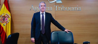 El director de la Agencia Tributaria, Jesús Gascón.