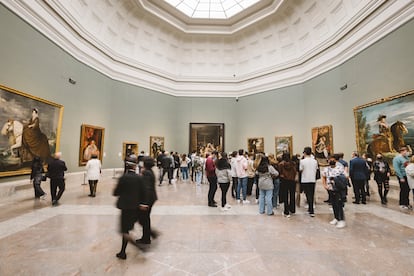 Una de las salas del Museo Nacional del Prado.