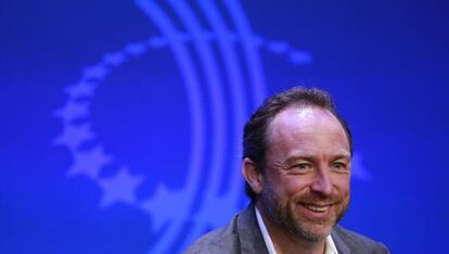 Jimmy Wales, el pasado mes de septiembre.