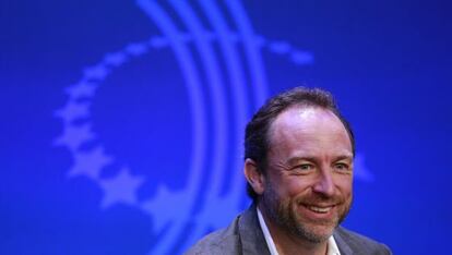 Jimmy Wales, el pasado mes de septiembre. 