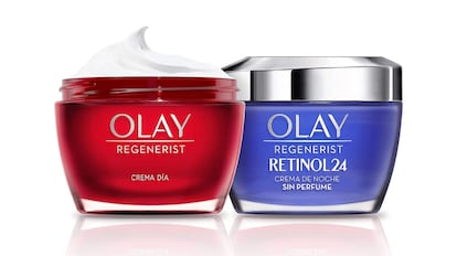 Pack de cremas hidratantes de día y de noche para el rostro de Olay