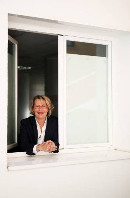 La directora del Festival Internacional de Teatro Clásico de Almagro, Natalia Menéndez, el pasado miércoles, en su despacho en Madrid.