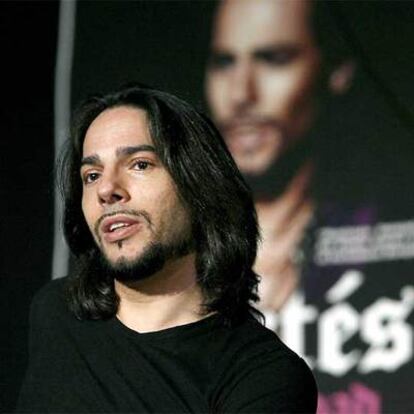 Joaquín Cortés, durante la presentación en Madrid de 'Mi Soledad'