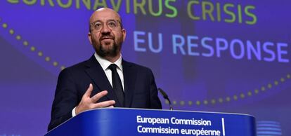 El presidente del Consejo Europeo, Charles Michel.