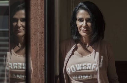 La periodista mexicana Lydia Cacho, en la FIL Guadalajara. 