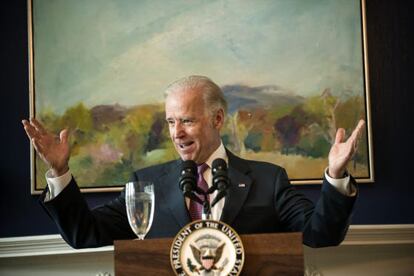 Joe Biden, la semana pasada, en Washington. 