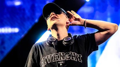 Concierto de Bizarrap en el Coca Cola Music Festival de Madrid, el 2 de septiembre de 2022.