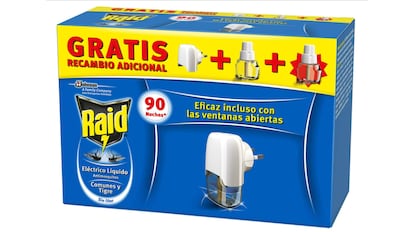 Antimosquitos eléctrico con aplicador y dos recambios