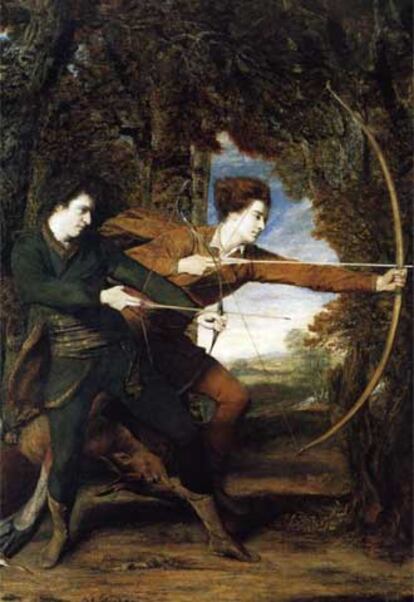 <i>Colonel Acland and Lord Sydney: The archers</i> (1769), de Joshua Reynolds.