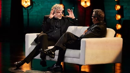 Raúl Cimas i Andreu Buenafuente en una captura del programa 'Futuro imperfecto' de RTVE i El Terrat