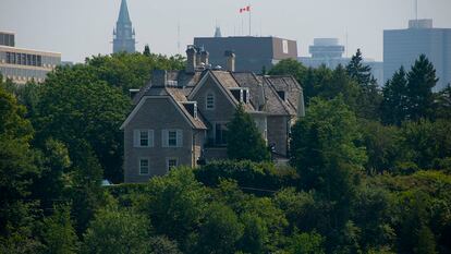 Sussex 24, la residencia oficial del Primer Ministro de Canadá.