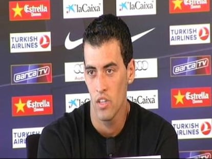 Busquets: "A Mourinho le gusta dar muchos titulares"