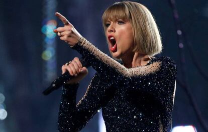 La cantante Taylor Swift.