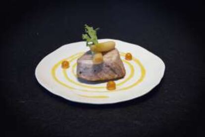 Morillo en escabeche con aceite de naranja y perlas de vinagre fórum.