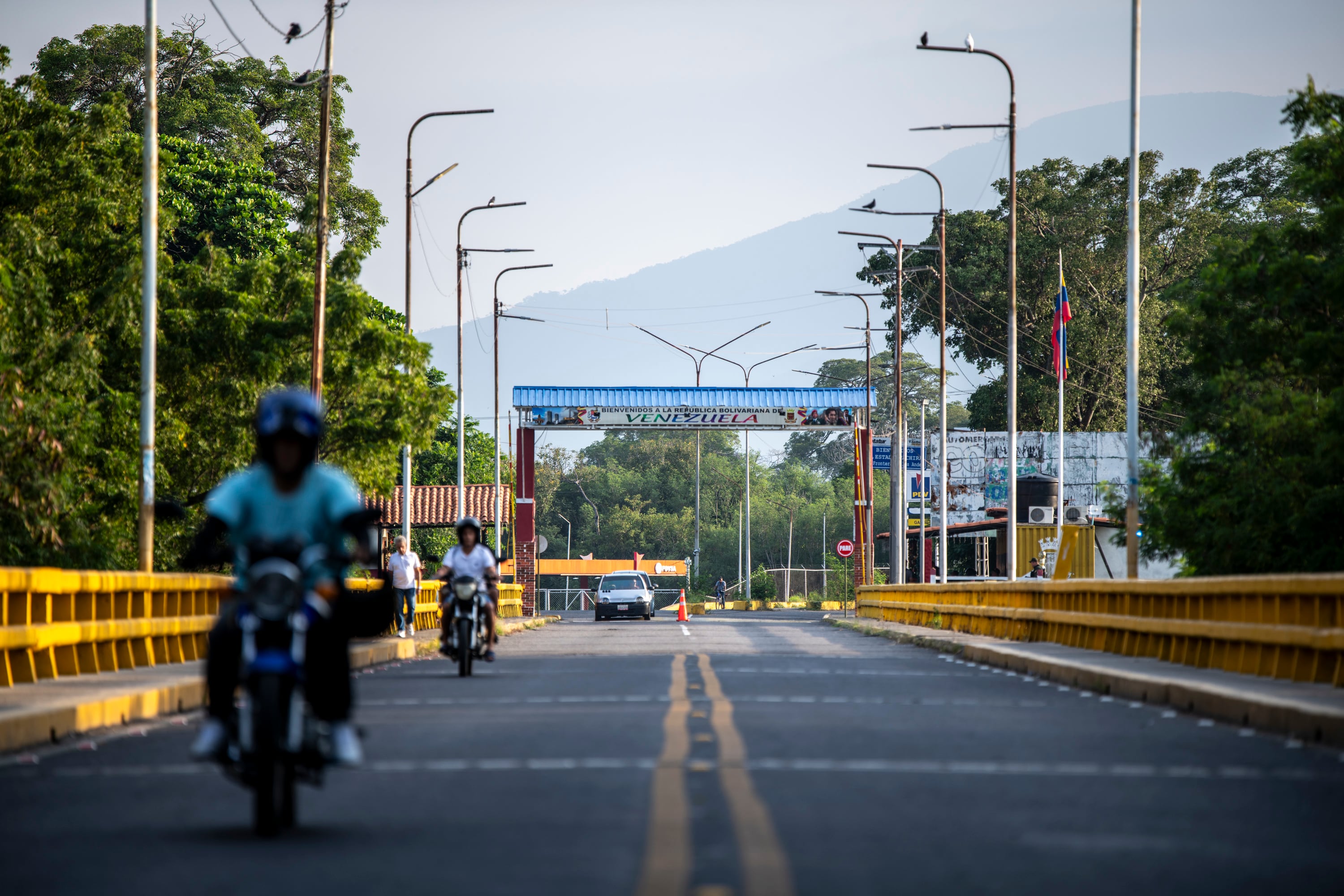 Frotnera entre Colombia y Venezuela, en Cúcuta.