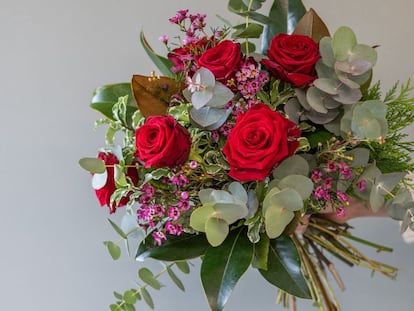 Ramos de flores para San Valentin que Colvin envía a domicilio