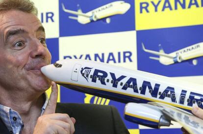 El presidente de la aerolínea de bajo coste Ryanair, Michael O'Leary