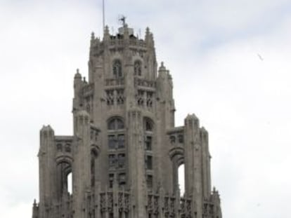 La Tribune Tower, sede del grupo, en Chicago.