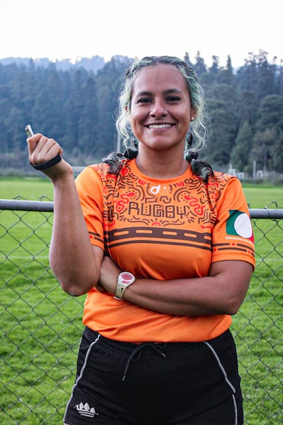 Fabiola de la Cruz, réferi en el Rugby CRT 7s