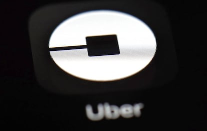 Logo de Uber.