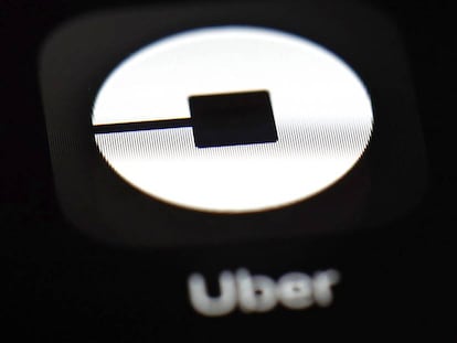 Logo de Uber.