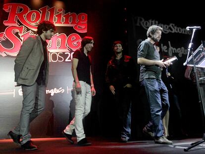 La revista musical entregó anoche a Vetusta Morla los galardones al mejor grupo y mejor disco del año.
