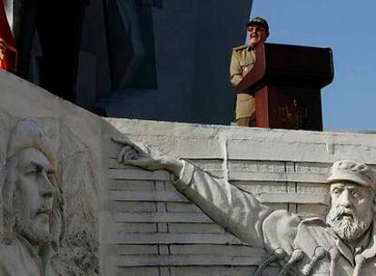 Raúl Castro, durante el discurso para conmemorar el 54º aniversario de la Revolución el pasado jueves en Camagüey.