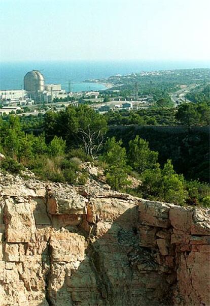 La central nuclear Vandellòs II, en agosto pasado.