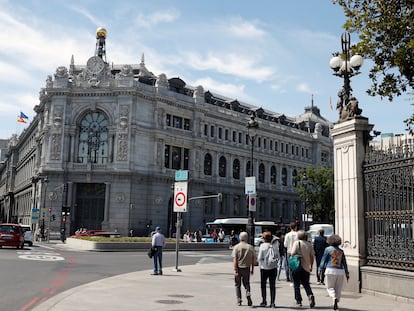 Sede del Banco de España, en Madrid.