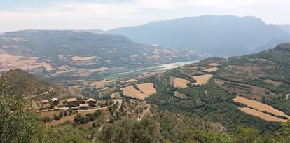 La comarca de Pallars Jussà, donde se ubica Cal Soldat.